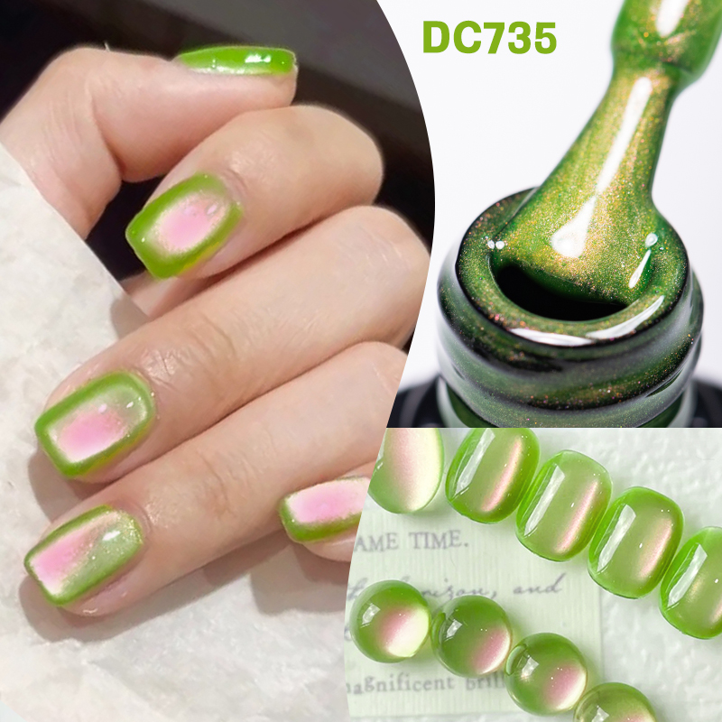 Nail Art Emerald Green - MTSSII 7ml goyave chat vernis à
