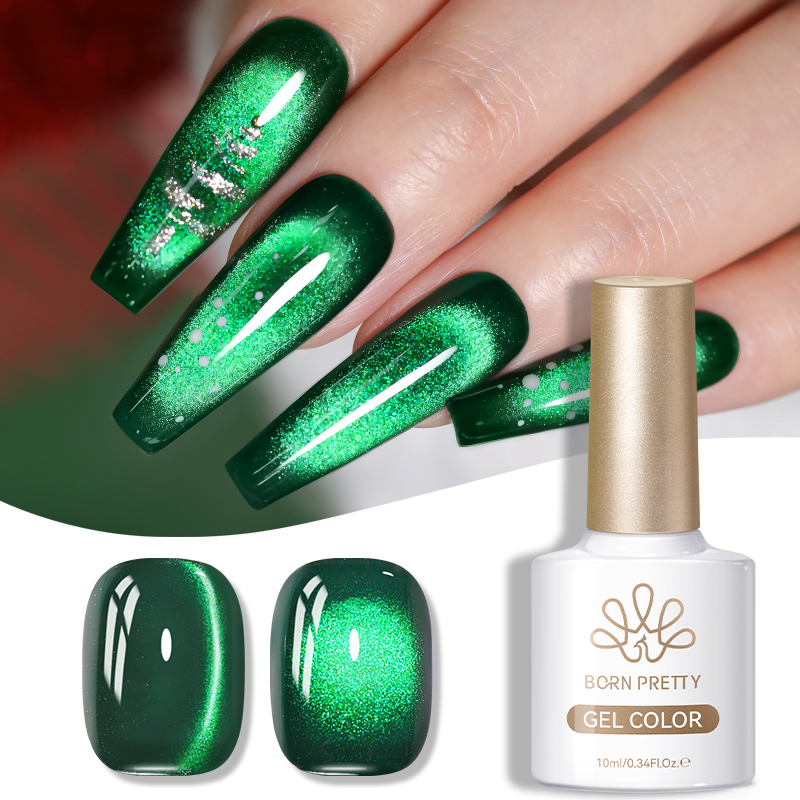 Nail Art Emerald Green - BORN PRETTY 10ml vert émeraude Gel