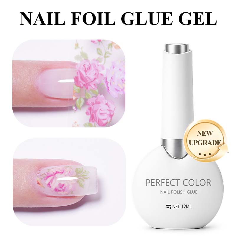 Nail Foil Transfer - Colle à ongles PERFECT COLOR 12ml,