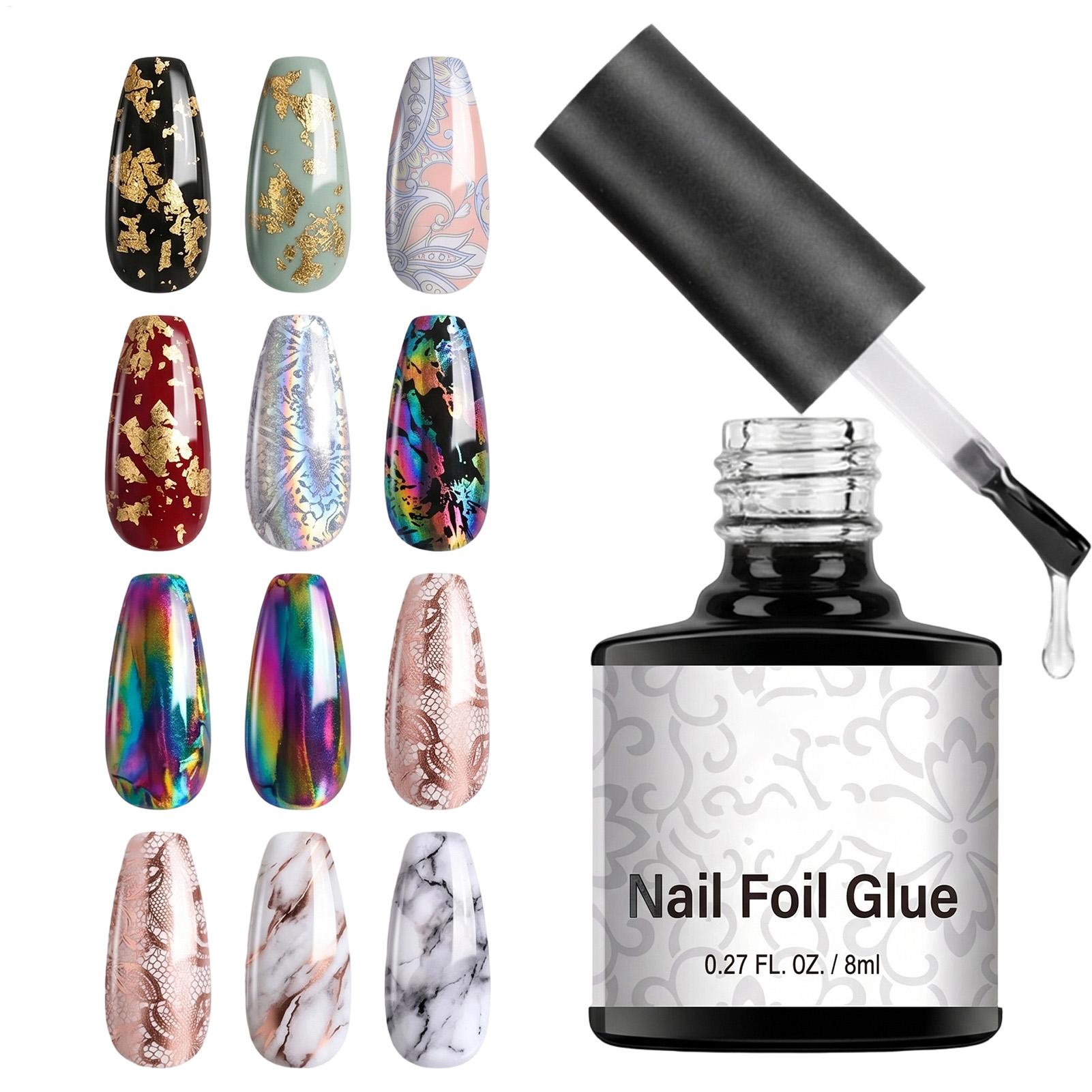 Nail Foil Transfer - Colle pour feuilles de transfert d'ongles