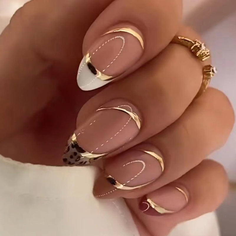 Nail Art Overlay - Faux ongles moyens pour femmes et
