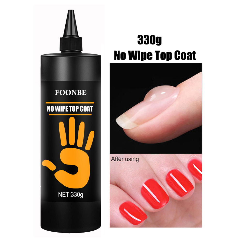 Gel Top Coat - Foonbe 330g Super couche de finition