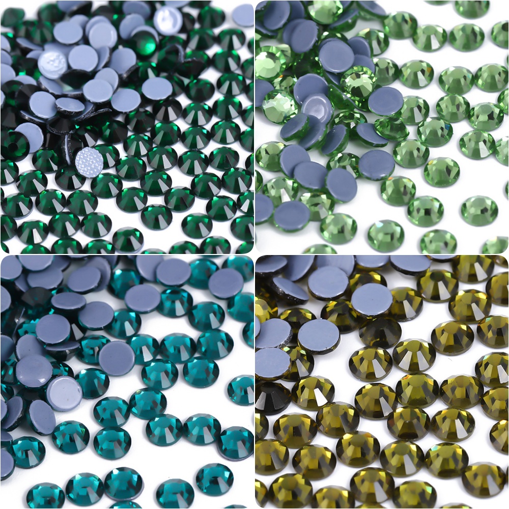 Verre émeraude péridot vert cr - Nail Art Emerald Green avis et prix