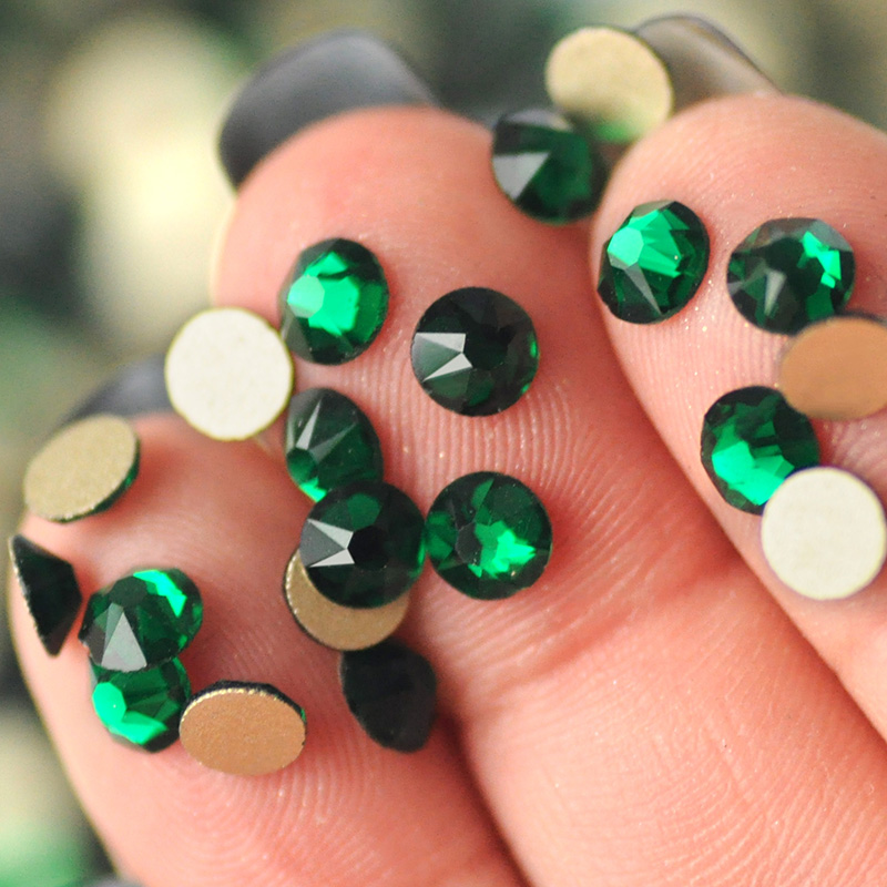 YANRUO 2088NoHF Strass en cris - Nail Art Emerald Green avis et prix