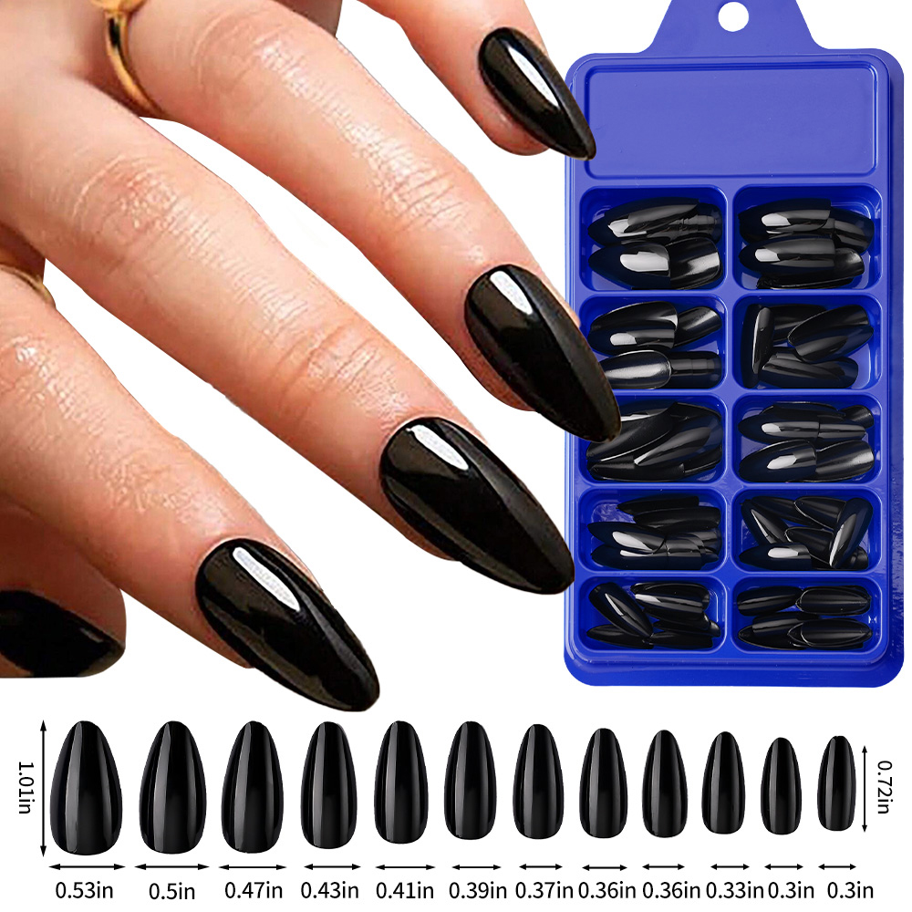 100 faux ongles en amande à pr - Nail Art Pink avis et prix
