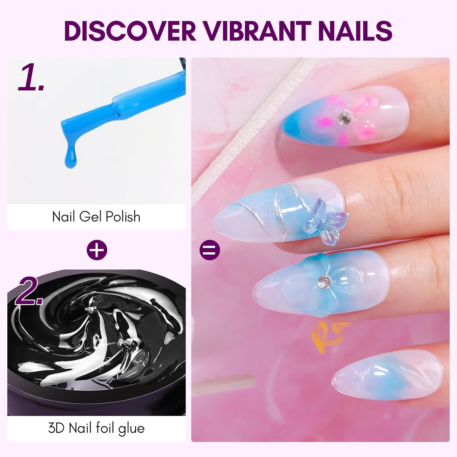 Makartt Gel 3D pour ongles 8ml - Nail Foil Transfer avis et prix