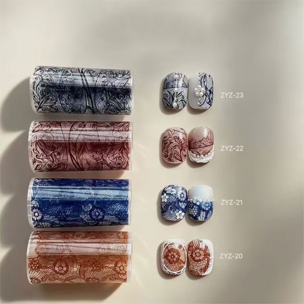 10 Rouleaux de Stickers Ongles - Nail Foil Transfer avis et prix
