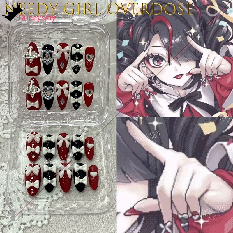 YiNuo*/Needy Girl Overdose Jir - Nail Art Press On avis et prix
