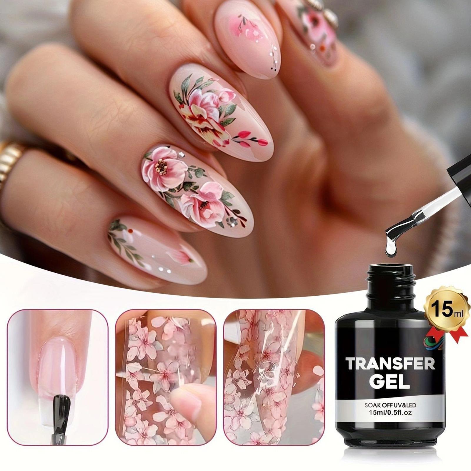 Gel de transfert pour ongles 1 - Nail Foil Transfer avis et prix