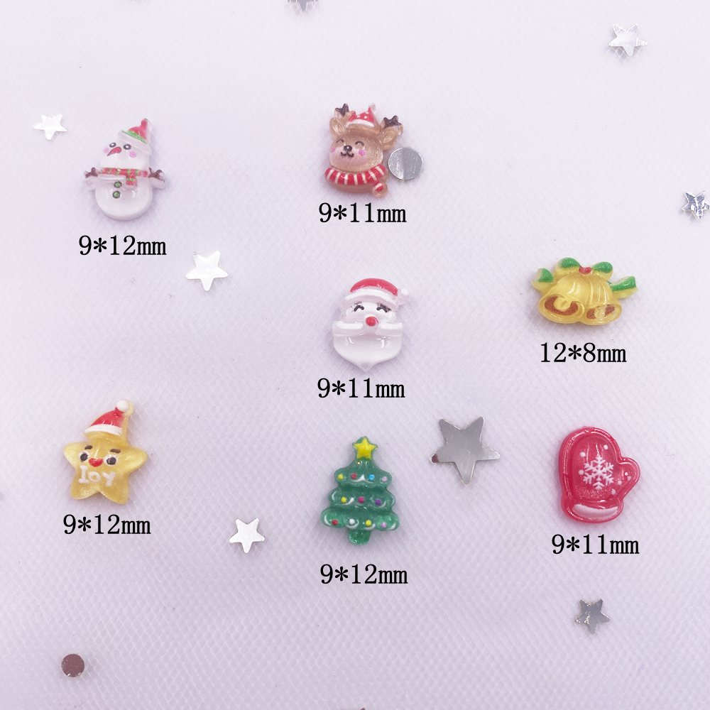 Mini figurine de Noël en résin - Nail Art Xmas avis et prix
