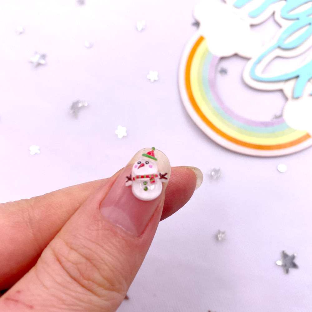 Mini figurine de Noël en résin - Nail Art Xmas avis et prix