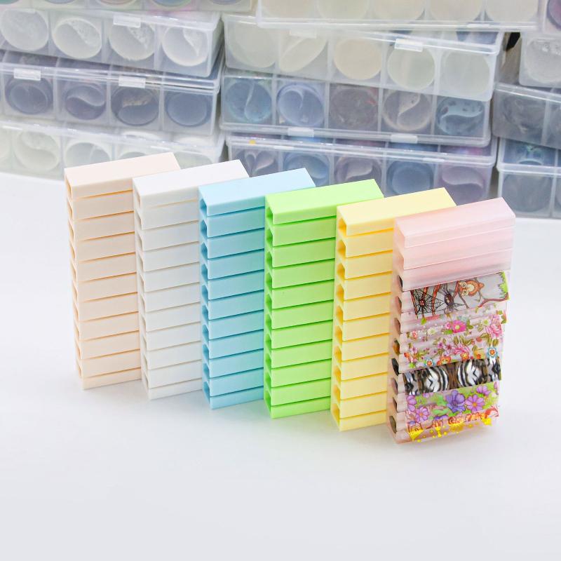 Boîte de rangement 10 comparti - Nail Foil Transfer avis et prix