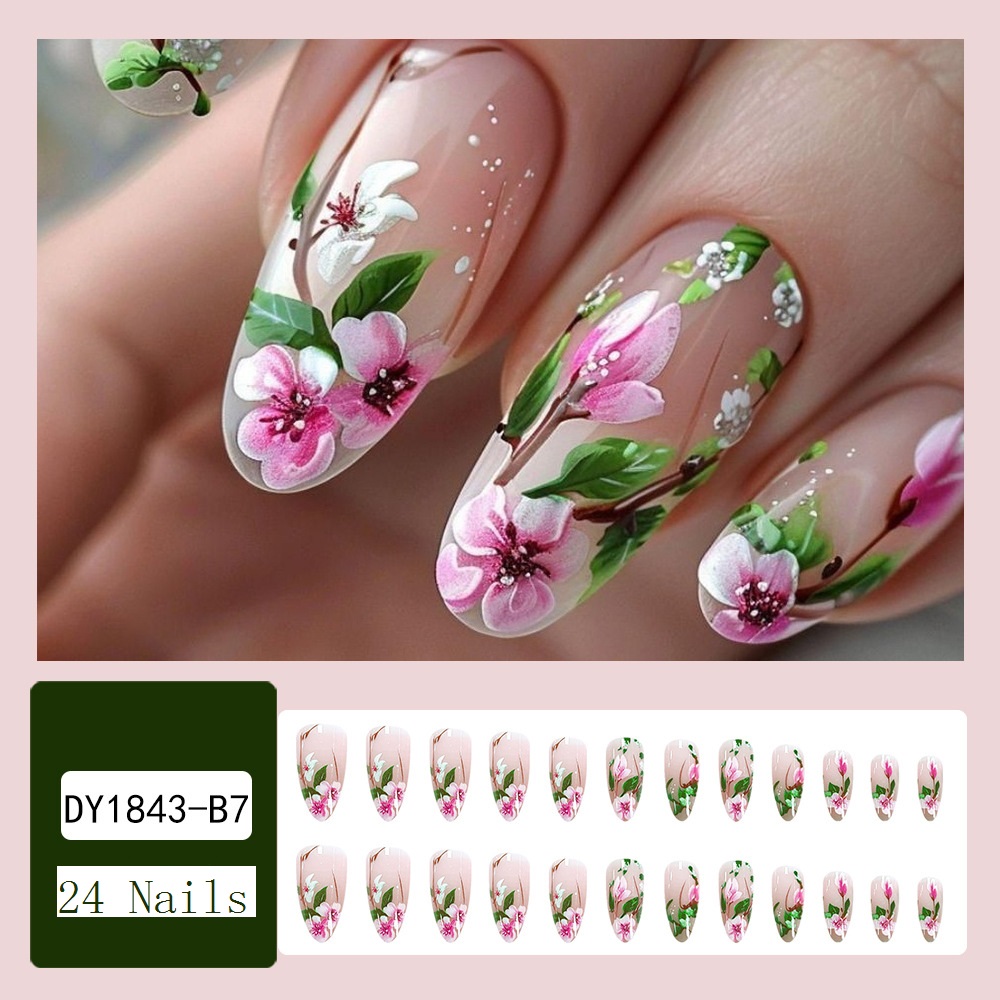 Fausse presse d'amande courte  - Nail Art Press On avis et prix
