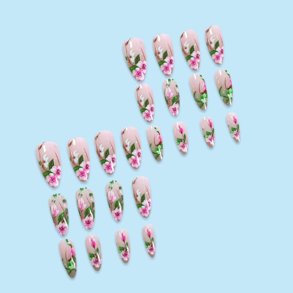 Fausse presse d'amande courte  - Nail Art Press On avis et prix