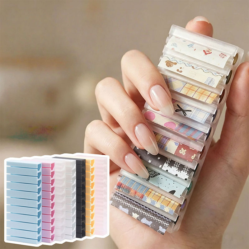 Lot de 3 boîtes de rangement p - Nail Foil Transfer avis et prix