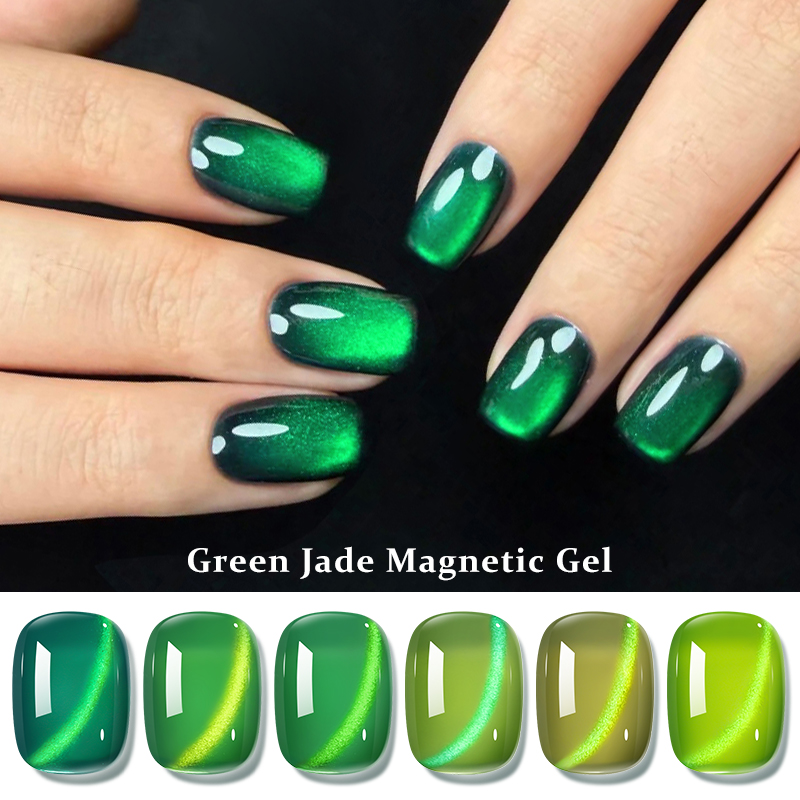 Vernis à ongles magnétique ver - Nail Art Emerald Green avis et prix