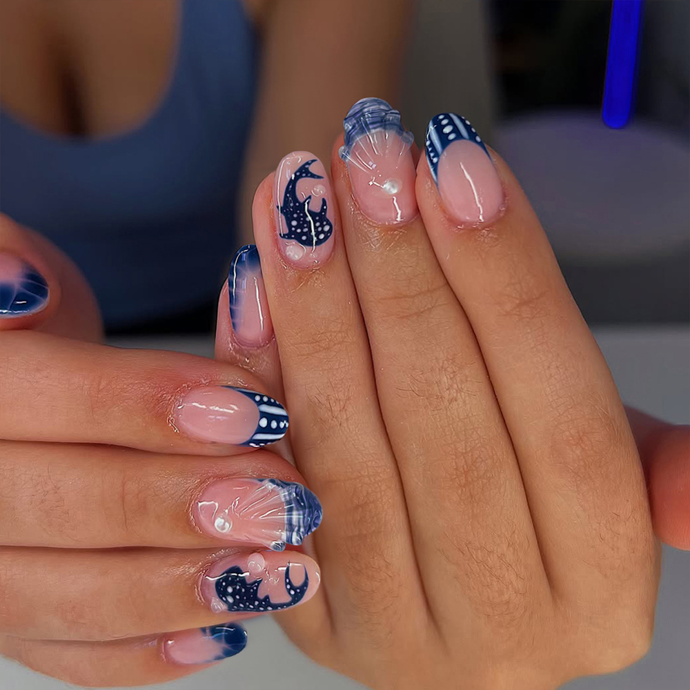 24 faux ongles en gel 3D en fo - Nail Art Press On avis et prix