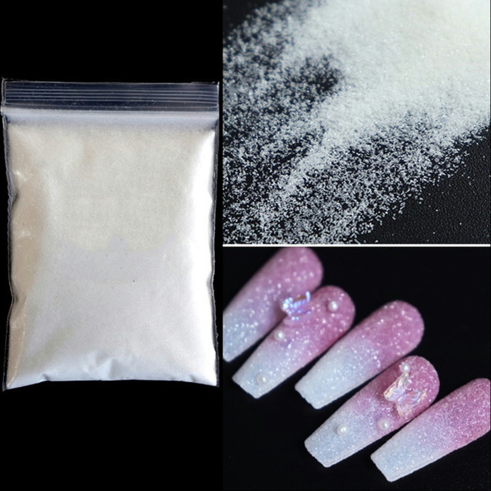 50 g/sac noël blanc noir sucre - Nail Art Xmas avis et prix