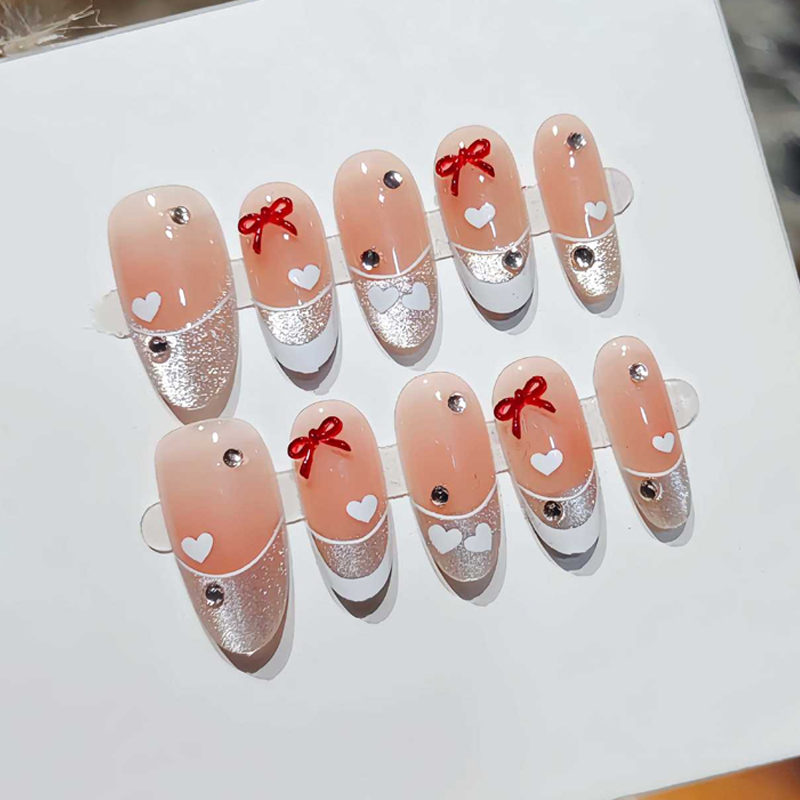 10 pièces de faux ongles à pre - Nail Art Press On avis et prix