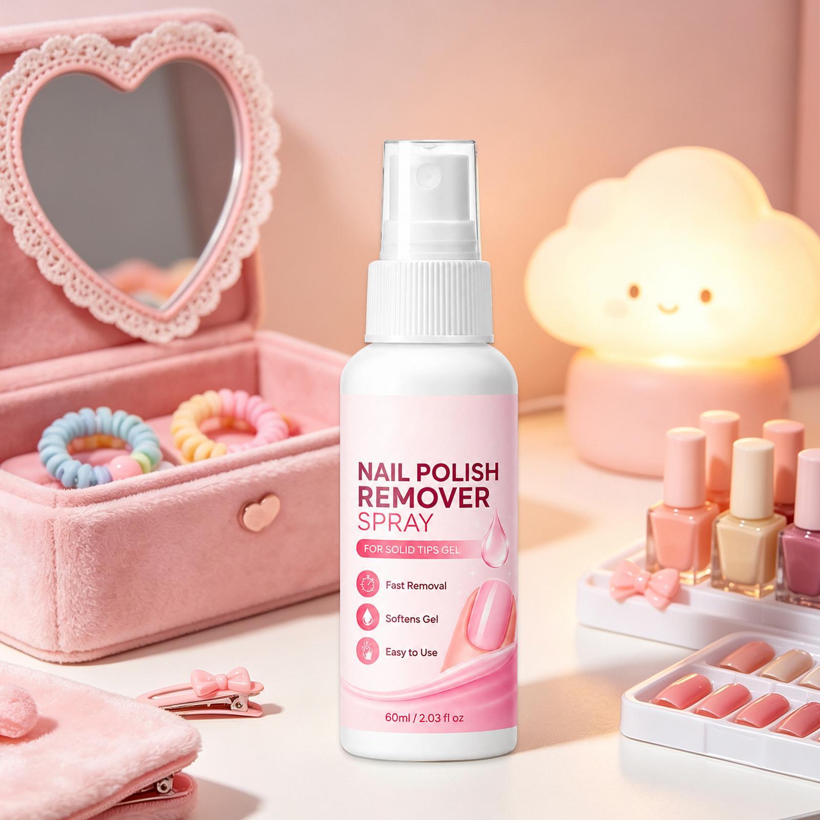 Spray dissolvant pour faux ong - Nail Art Press On avis et prix