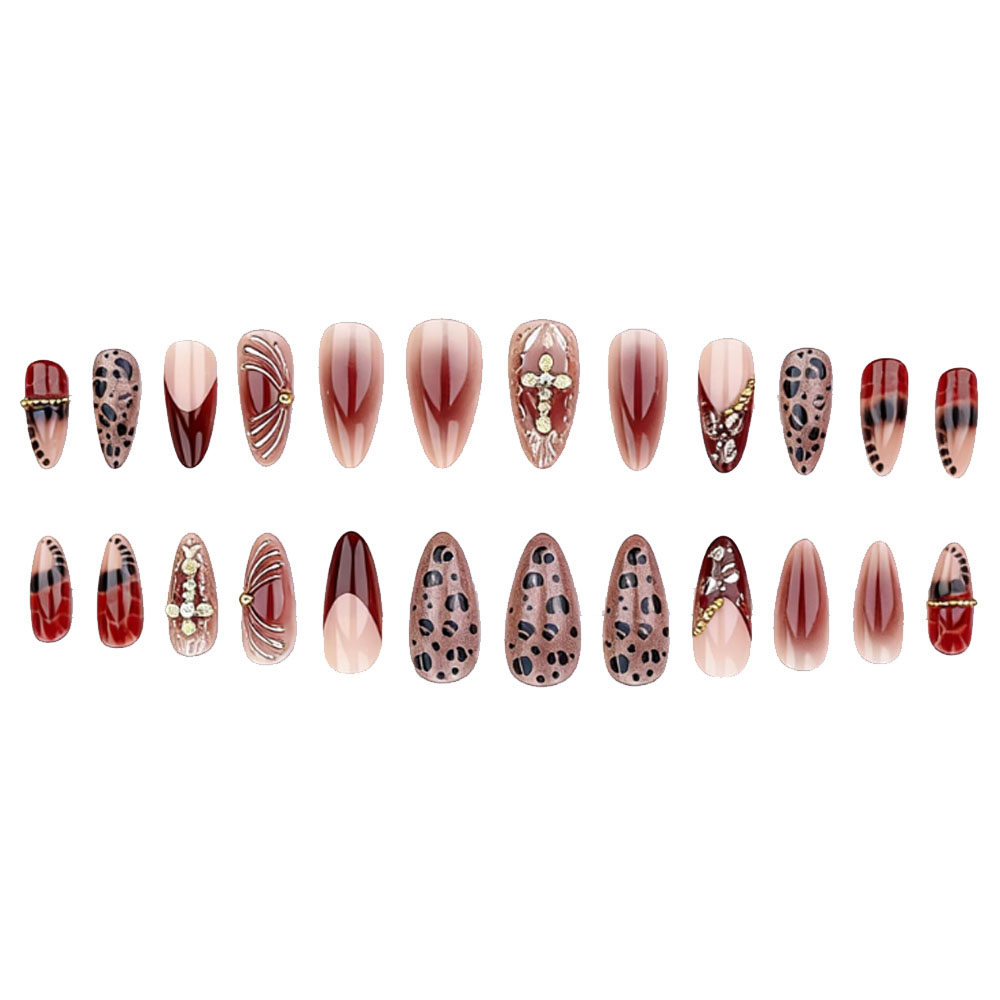 Faux ongles moyens pour femmes - Nail Art Press On avis et prix