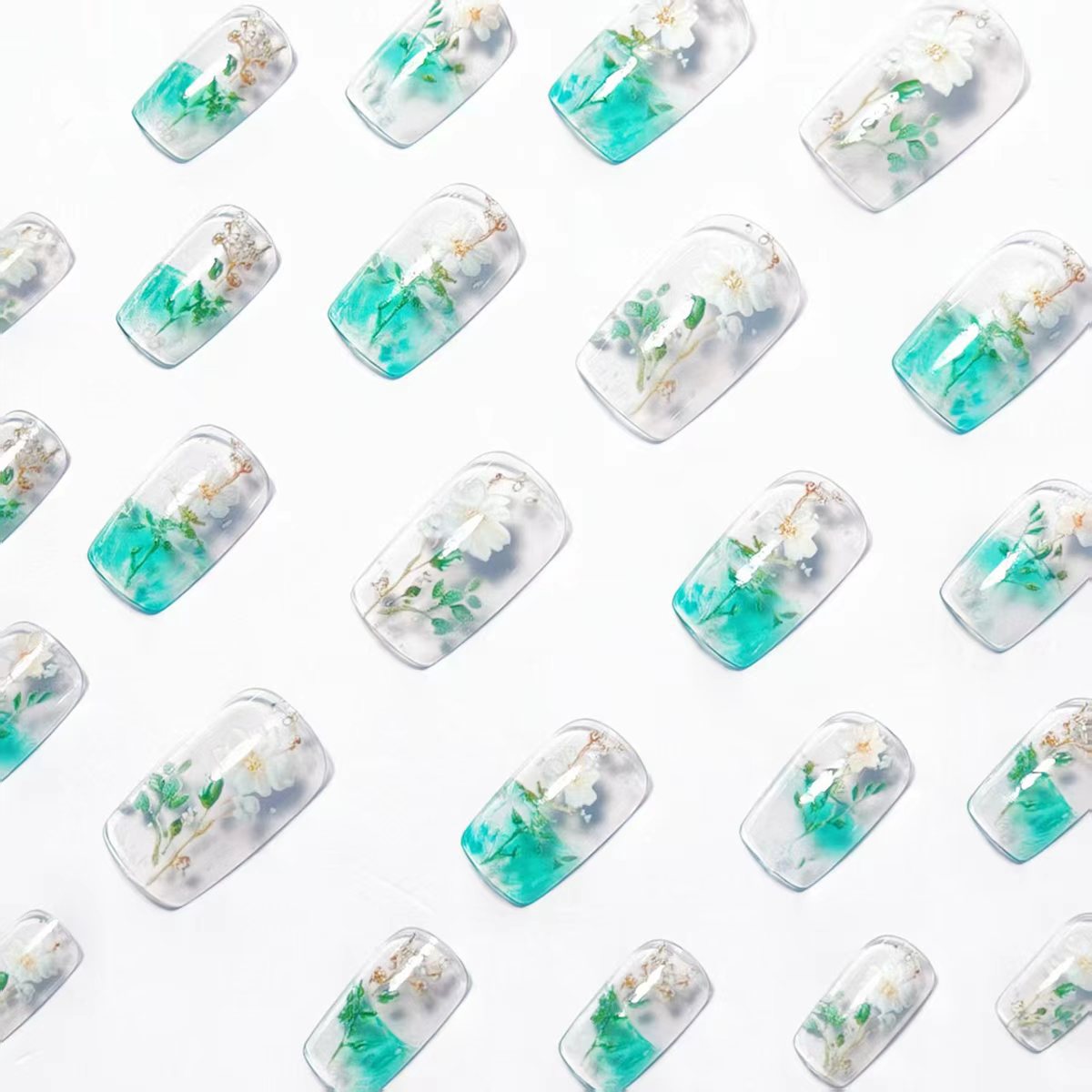 Faux ongles moyens pour femmes - Nail Art Press On avis et prix