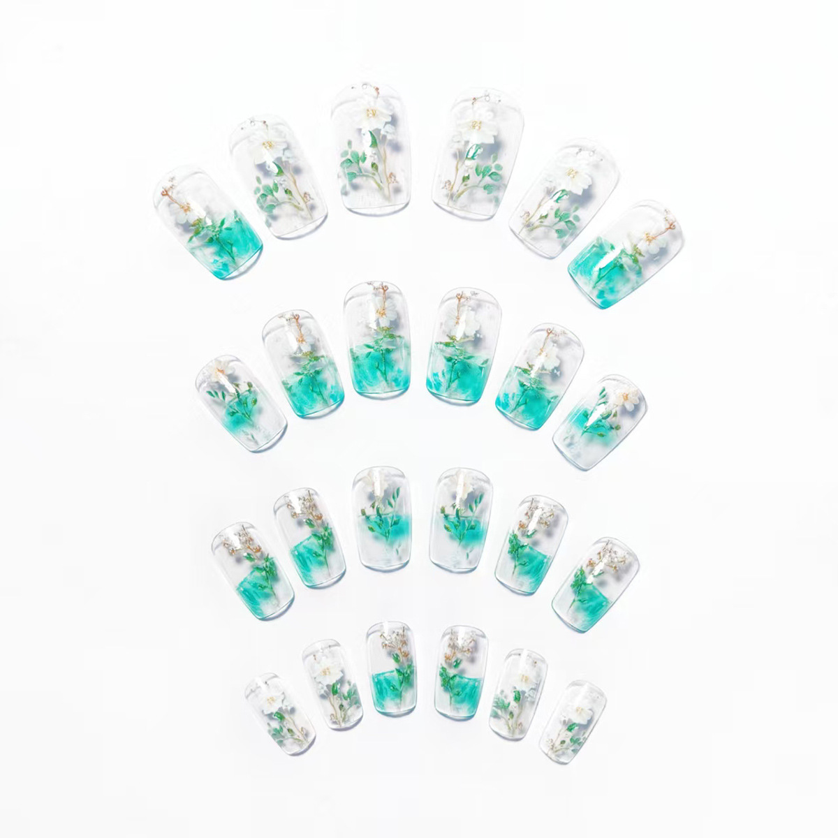 Faux ongles moyens pour femmes - Nail Art Press On avis et prix