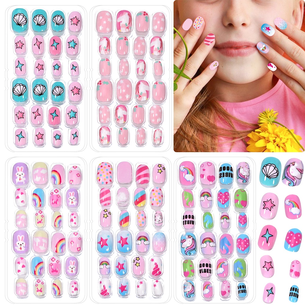 120 pièces 5 ensembles bonbons - Nail Art Pink avis et prix