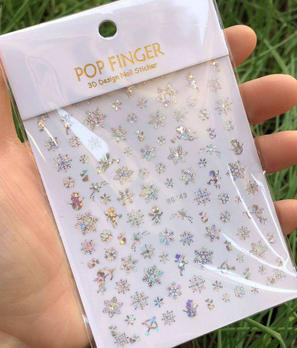 Autocollants holographiques po - Nail Art Xmas avis et prix