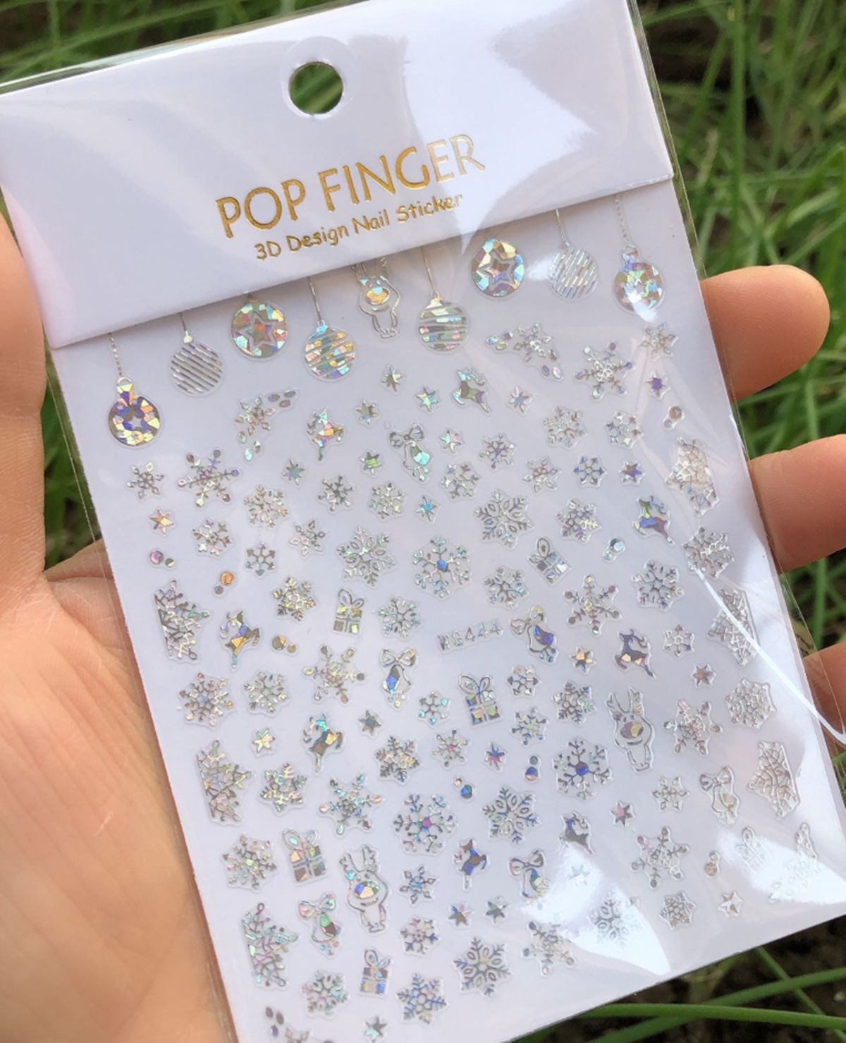 Autocollants holographiques po - Nail Art Xmas avis et prix