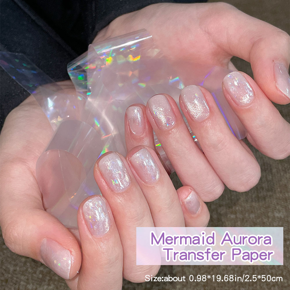 10 rouleaux de papier transfer - Nail Foil Transfer avis et prix