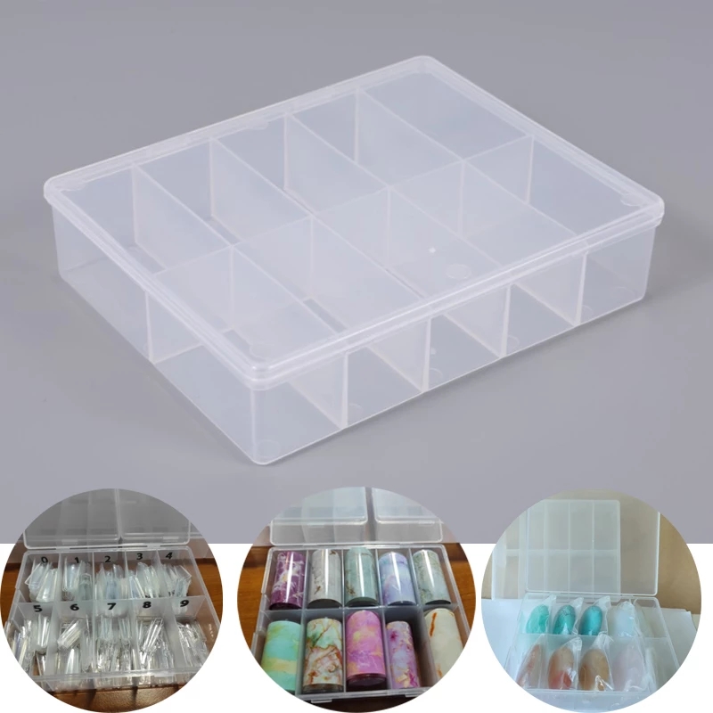 Boîte de rangement transparent - Nail Art Overlay avis et prix