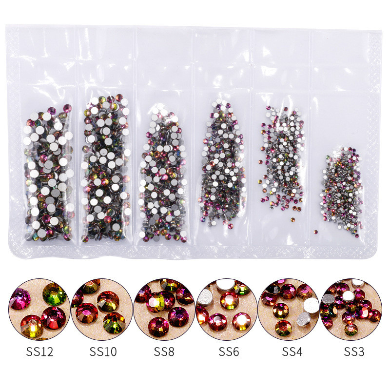 1440 pièces or Rose brillant s - Nail Art Rose Gold avis et prix