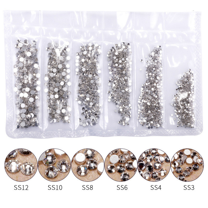 1440 pièces or Rose brillant s - Nail Art Rose Gold avis et prix