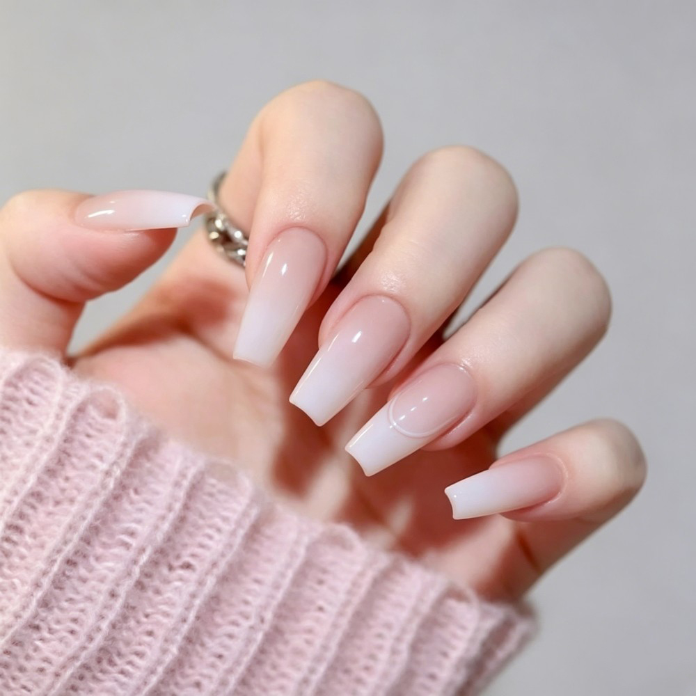 24 pièces/boîte Faux ongles lo - Nail Art Pink avis et prix