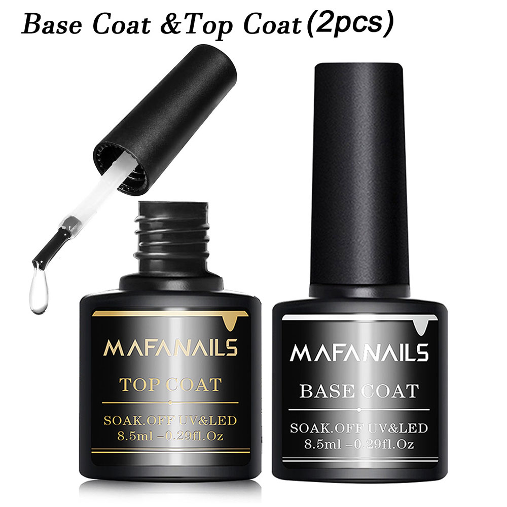 Lot de 2 vernis gel transparen - Gel Top Coat avis et prix