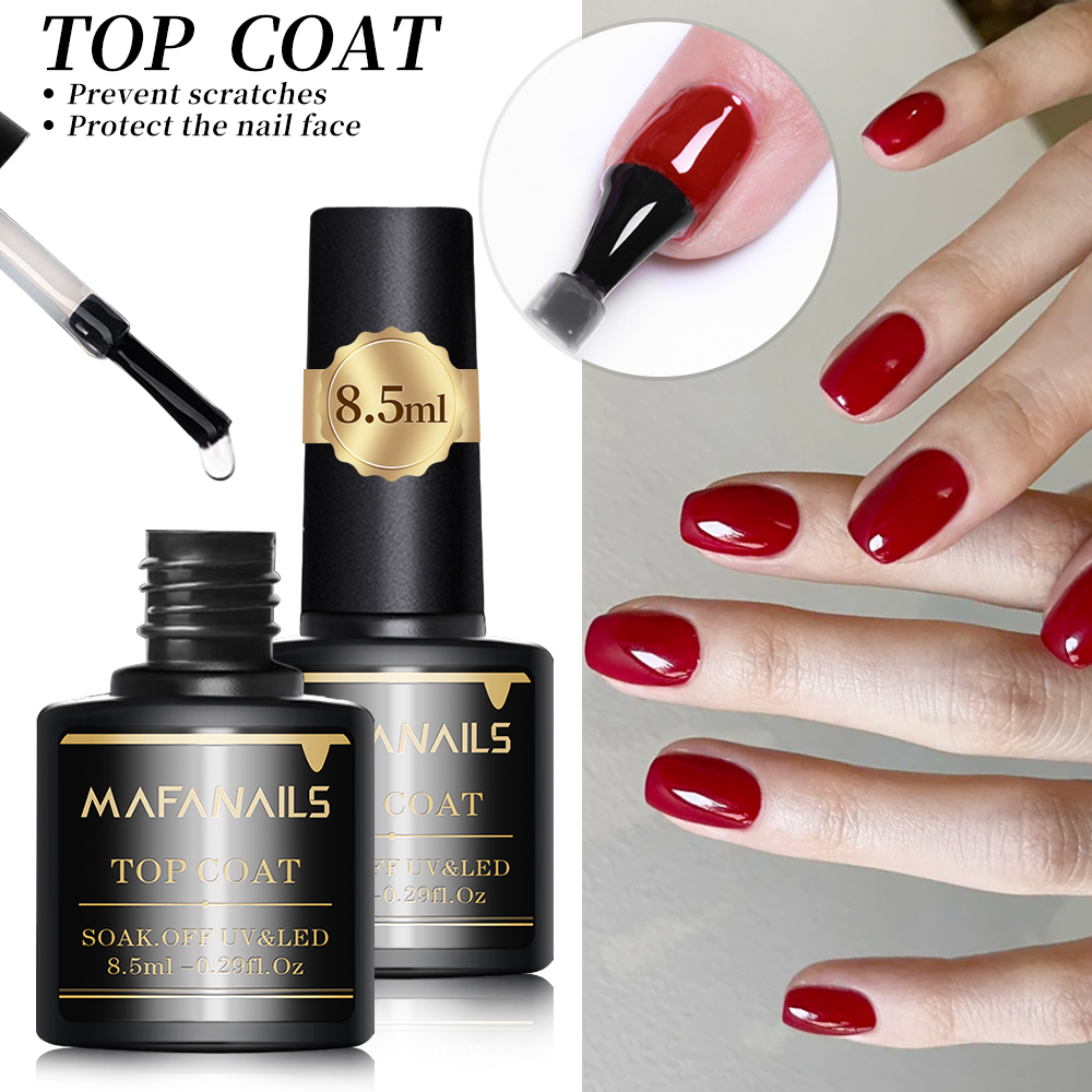 Lot de 2 vernis gel transparen - Gel Top Coat avis et prix
