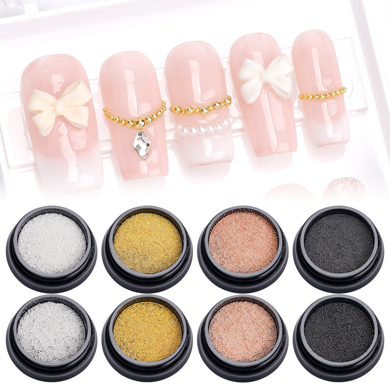 10 g/boîte 0.4MM 0.6MM or Rose - Nail Art Rose Gold avis et prix