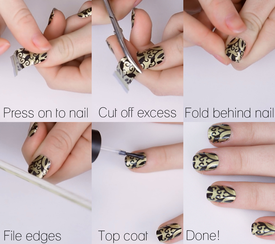 14 pointes/feuille enveloppes  - Nail Foil Transfer avis et prix
