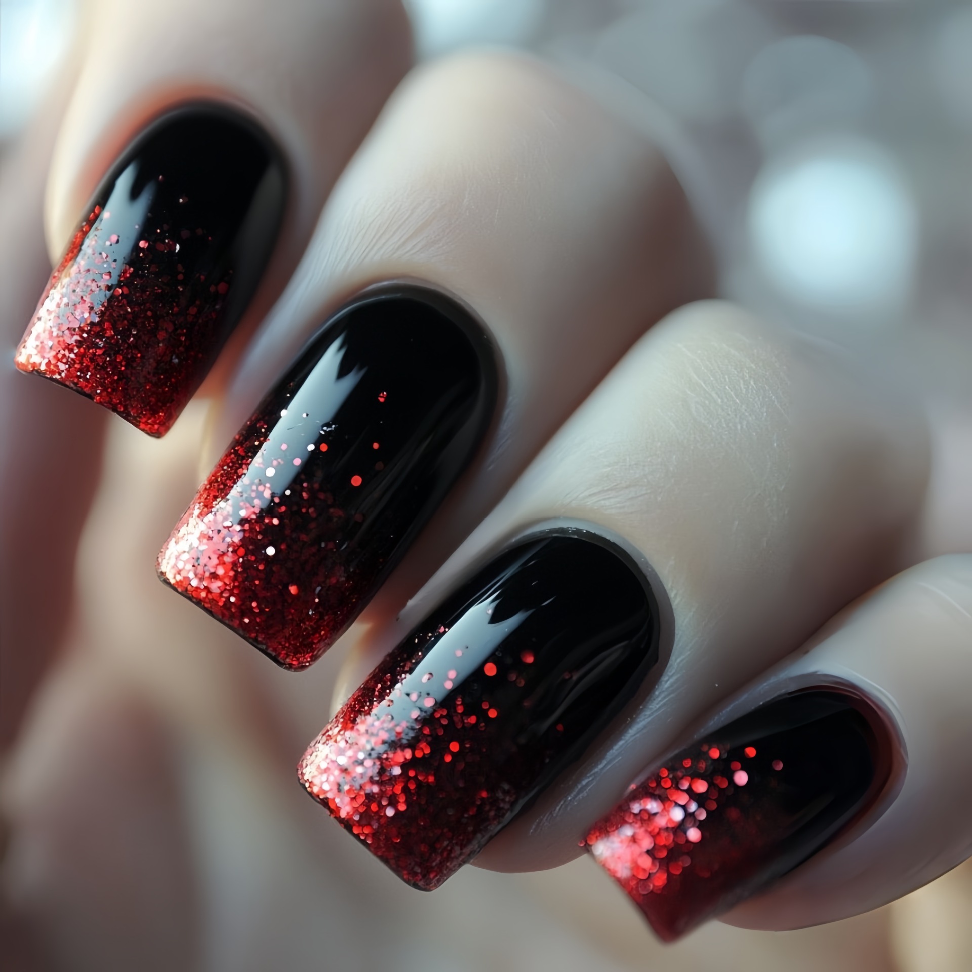 Faux ongles courts et moyens d - Nail Art Press On avis et prix