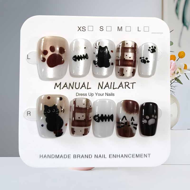 10 pièces dessin animé mignon  - Nail Art Pink avis et prix