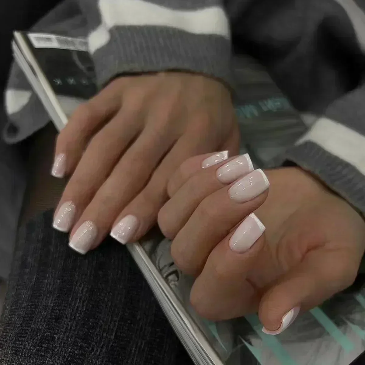 Faux ongles détachables à pail - Nail Art Pink avis et prix