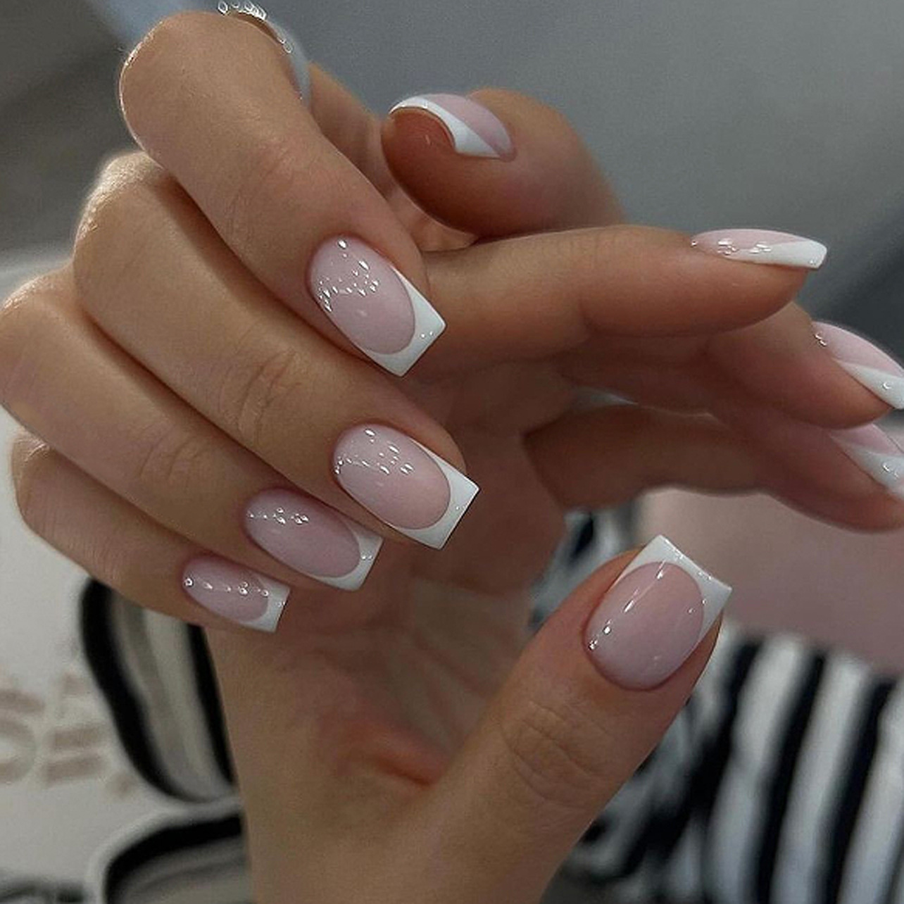Faux ongles détachables à pail - Nail Art Pink avis et prix