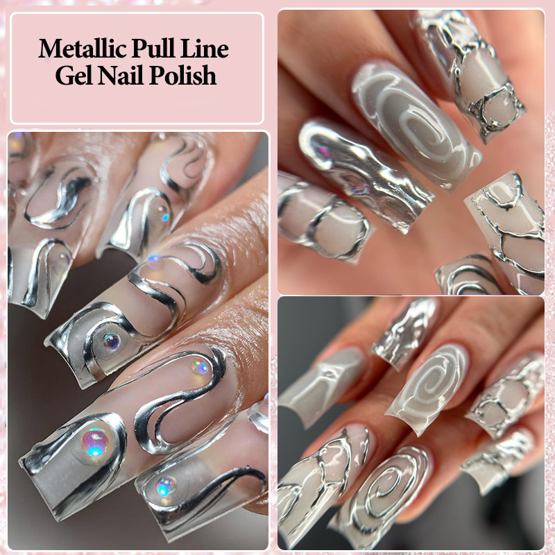 LILYCUTE 5ml Super brillant pe - Nail Art Rose Gold avis et prix